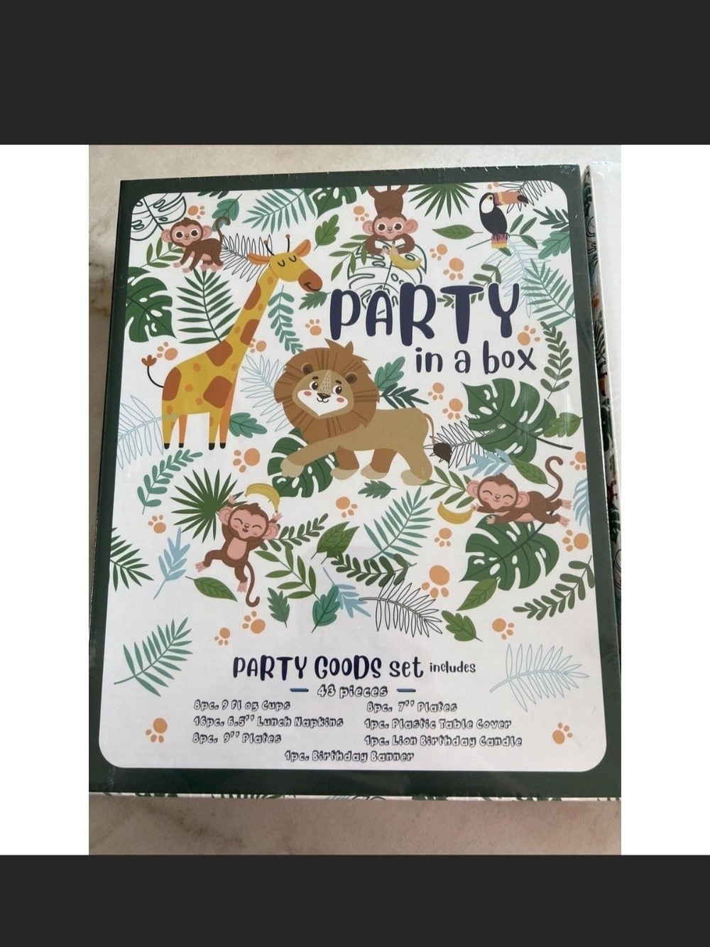 Source Unknown Jungle Party Set - Green and Brown